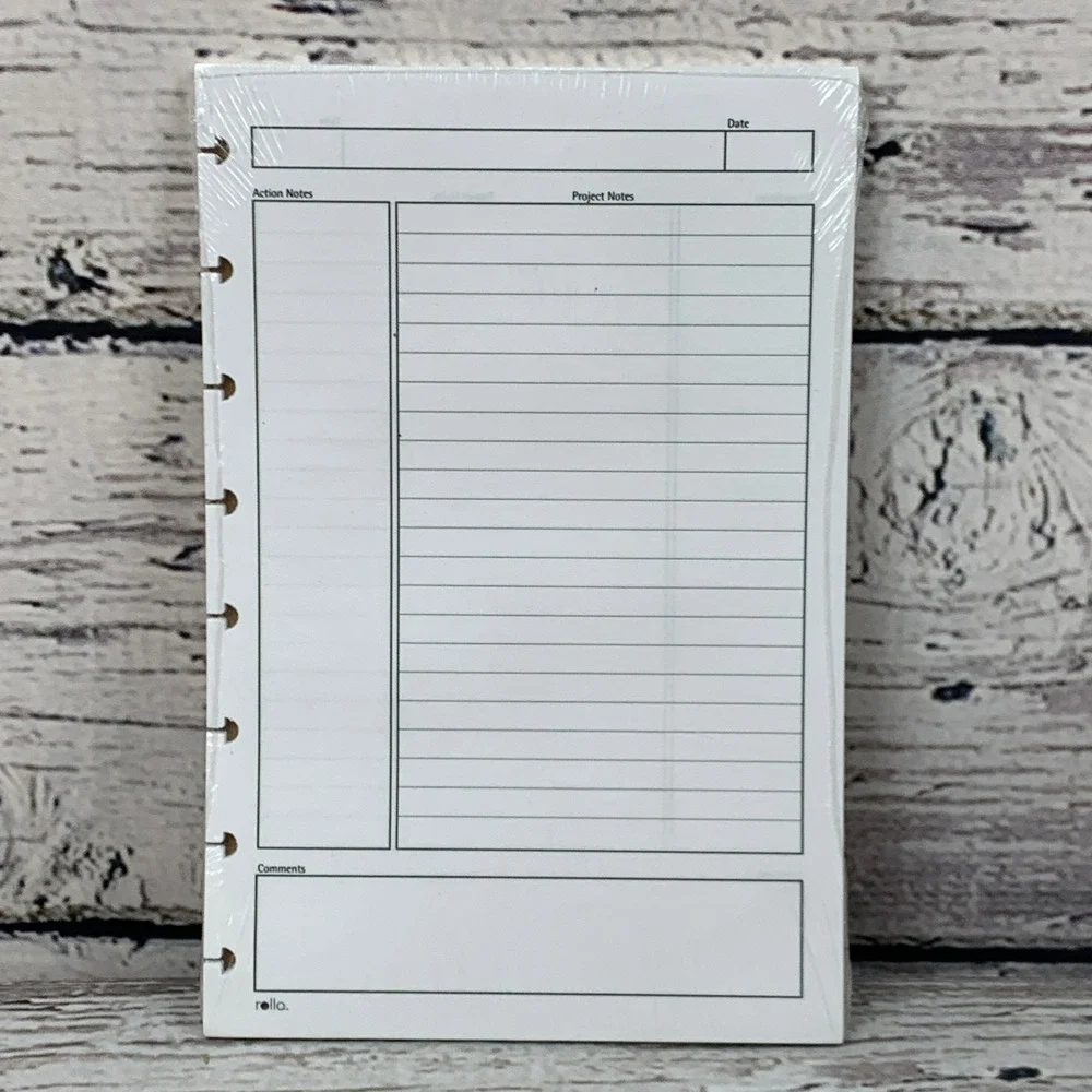 Staples Rolla‎ To-Do Project Planner Pages Junior Size 50 Sheets NEW
